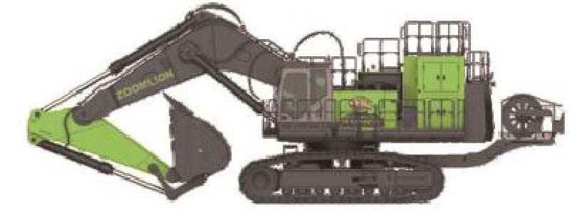 ZOOMLION ZE1250GEL - ZOOMLION ZE1250GEL - China ZOOMLION ZE1250GEL Electric Excavator