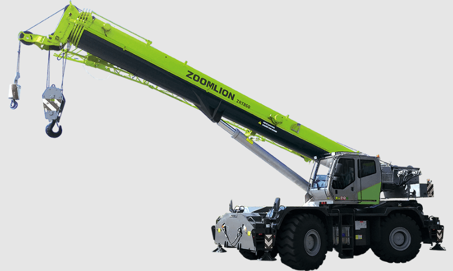 ZOOMLION ZRT850D542 - ZOOMLION ZRT850D542 - China ZOOMLION ZRT850D542 Rough Terrain Crane